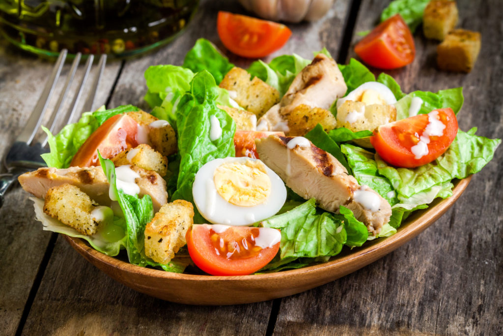 salade de poulet